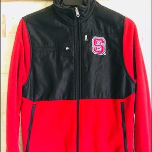 NC STATE!! Front zip jacket